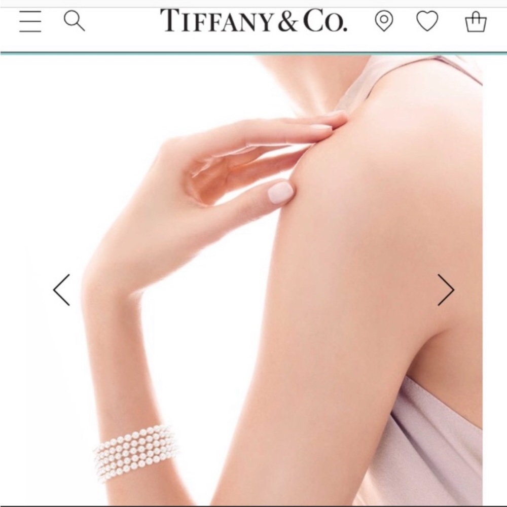Tiffany & Co. Retired 5 Strand Pearl Bracelet